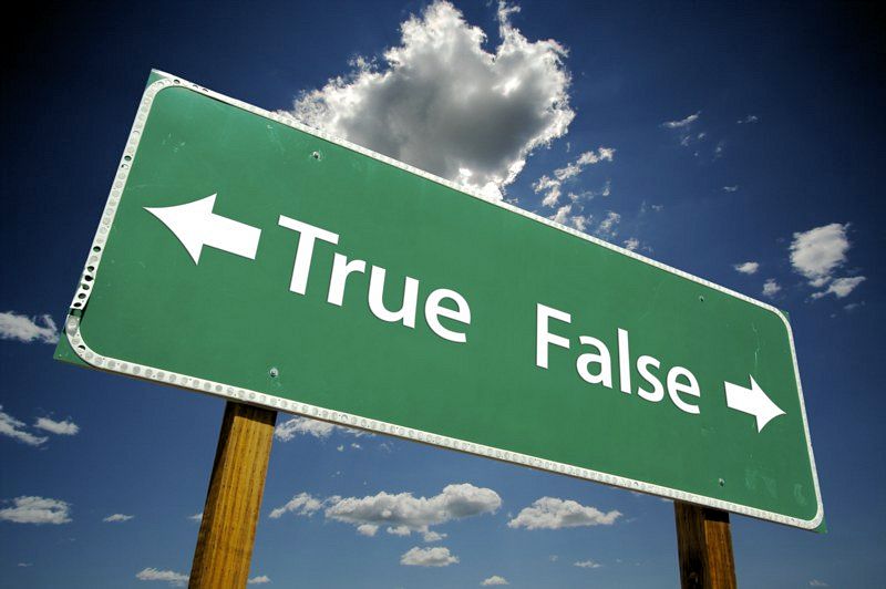 True or False Information
